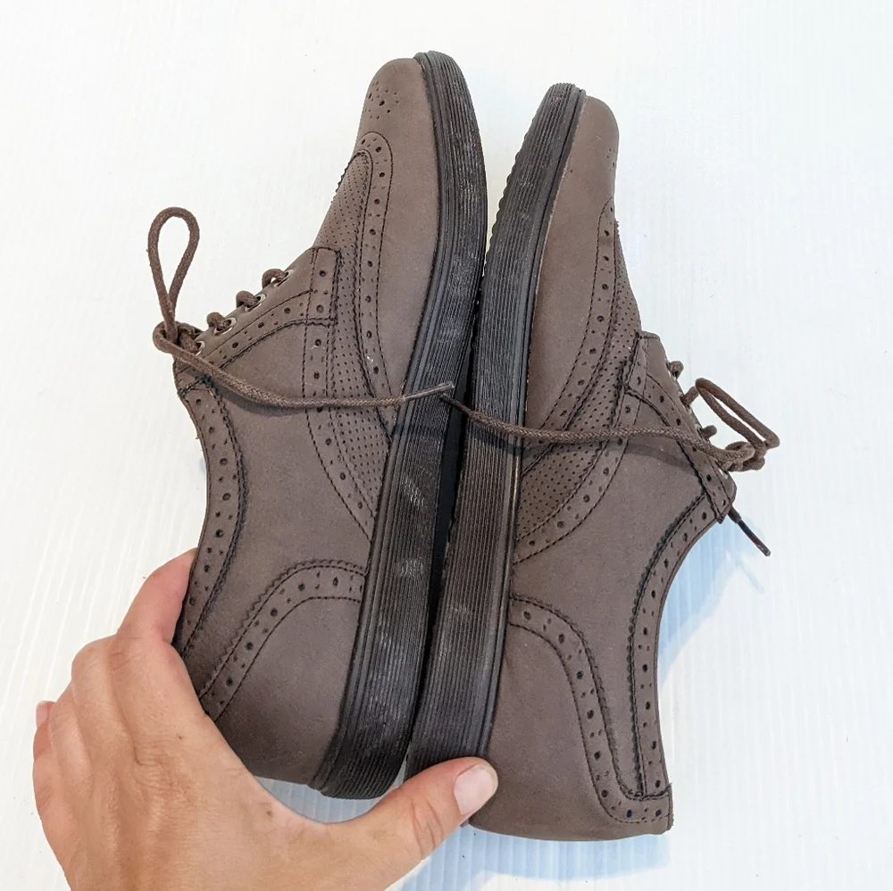 MADDEN Rusell genuine leather wingtip Oxford Loafers